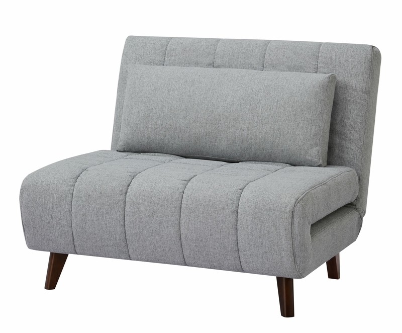 New London 40.55'' Wide Linen Convertible Chair