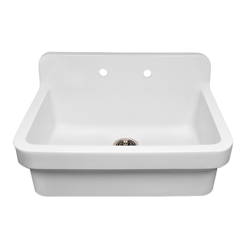 Old Fashioned 30.375" L x 22" W Farmhouse/Apron Kitchen Sink