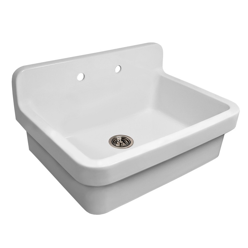 Old Fashioned 30.375" L x 22" W Farmhouse/Apron Kitchen Sink