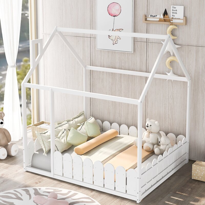 Open Barn Style Full Size Bed