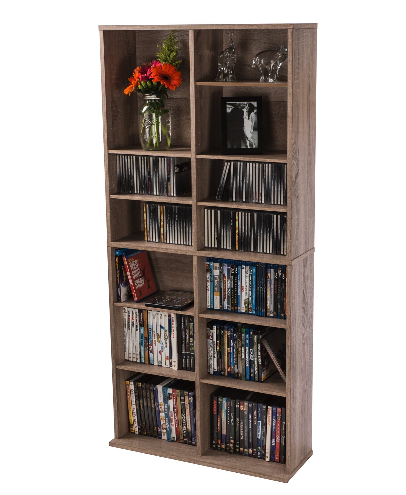 Open DVD Wood Cabinet