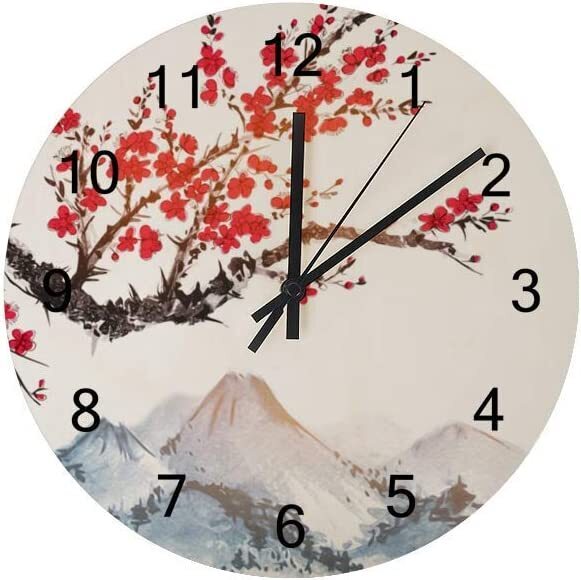 Oriental Art Asian Clock