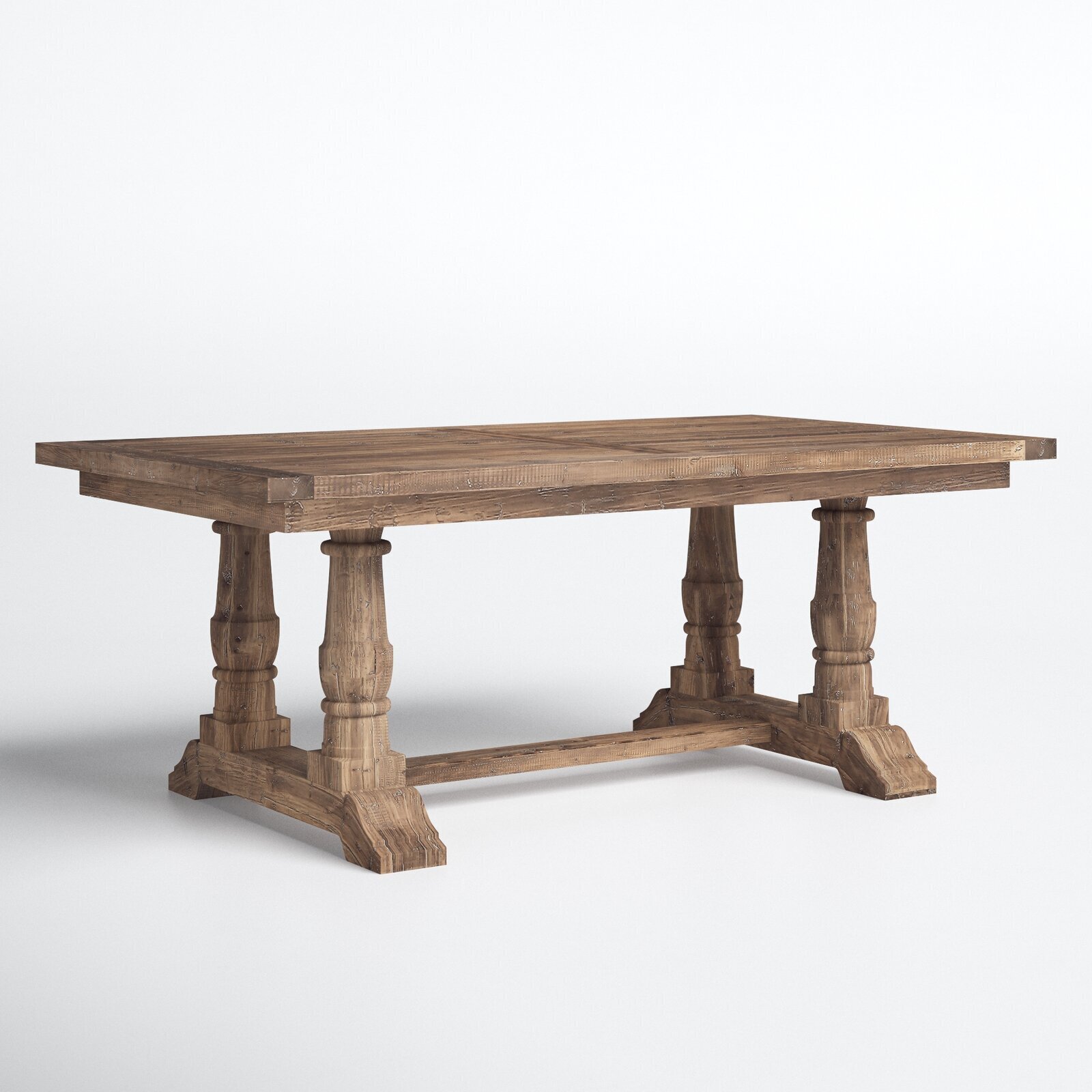Ornate craftsman dining room table