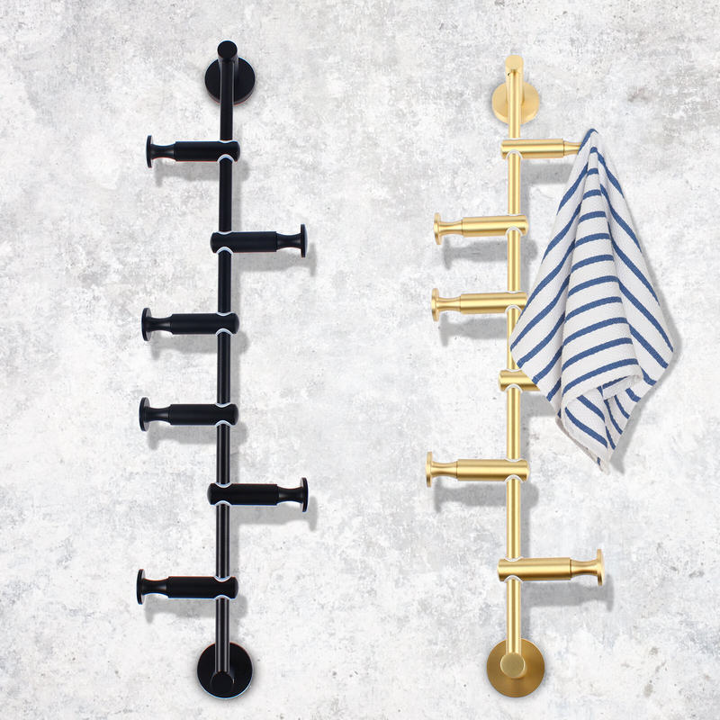 Ottis 3.54'' Wide 6 - Hook Wall Mounted Coat Rack