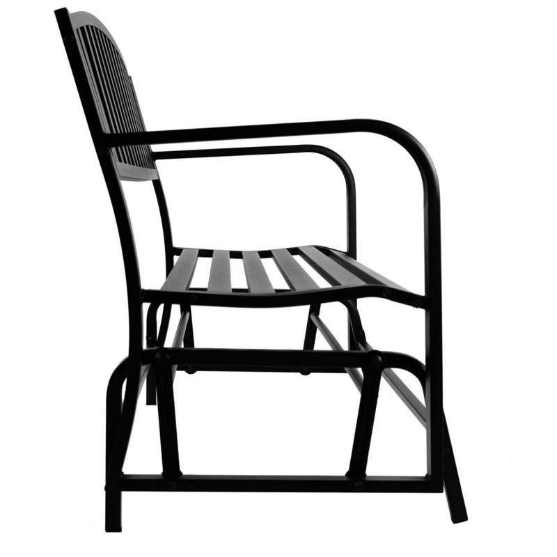 Outdoor Liv Gliding Metal Bench