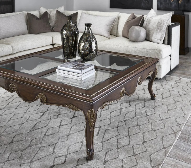 Oversized French Style Coffee Table