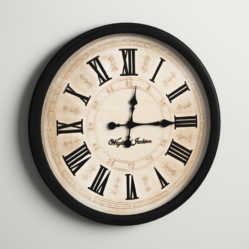 Oversized Hovis Wall Clock