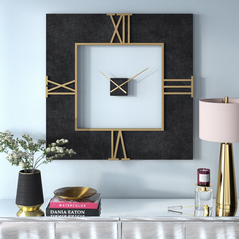 Oversized Studley 40" Wall Clock