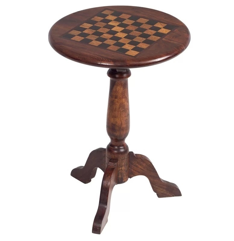 Pedestal Chess Table