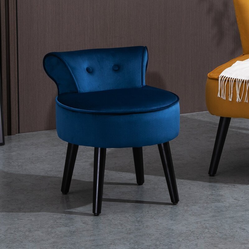 Plush, Regal Style Vanity Chair