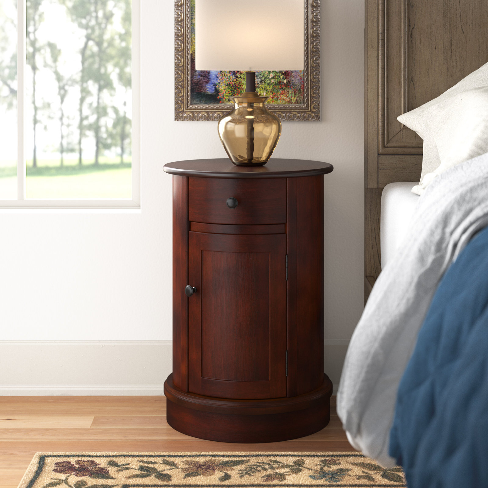 Round Nightstand Foter