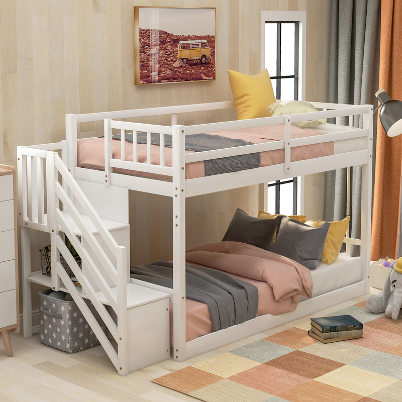 Toddler Low Bunk Beds With Stairs - Ideas on Foter