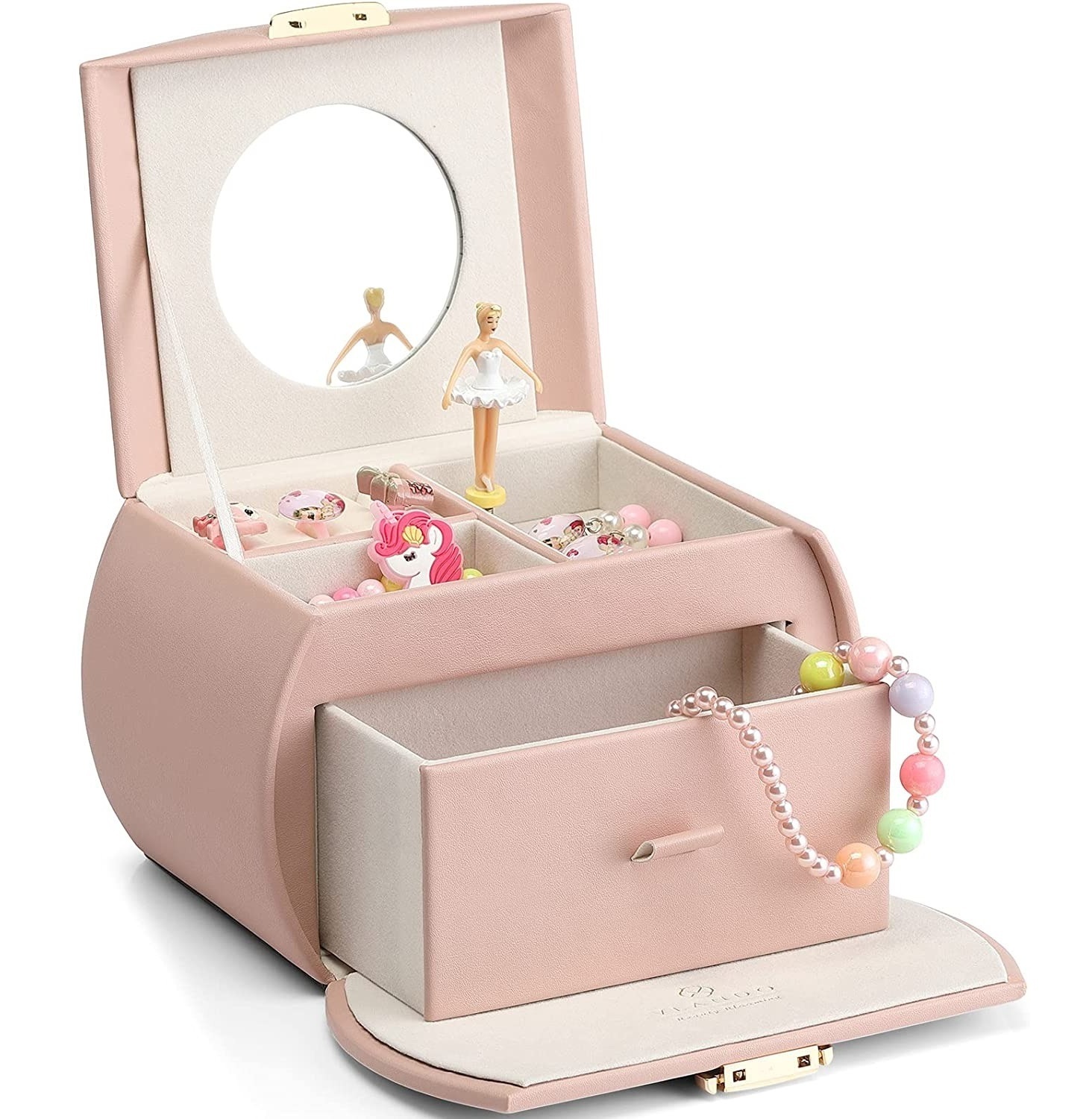 Portable Musical Jewelry Box