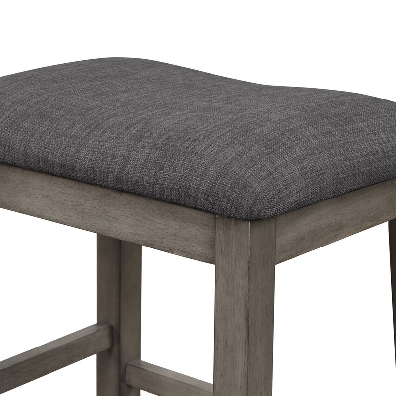 Prasad 2 - Person Counter Height Breakfast Nook Dining Set
