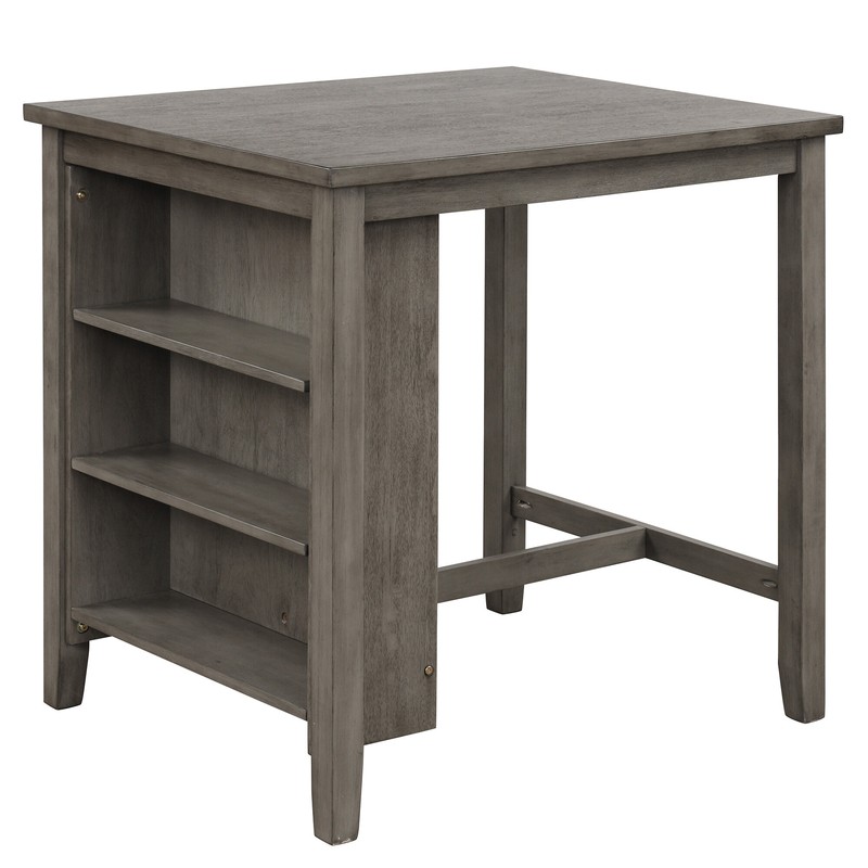Prasad 2 - Person Counter Height Breakfast Nook Dining Set
