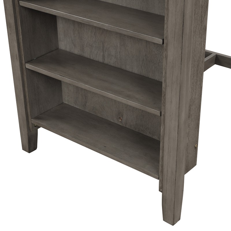 Prasad 2 - Person Counter Height Breakfast Nook Dining Set