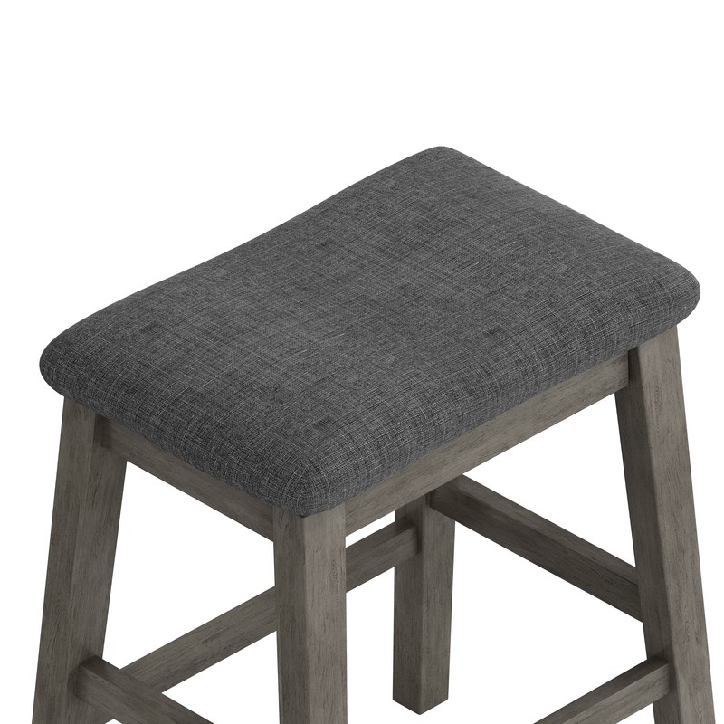Prasad 2 - Person Counter Height Breakfast Nook Dining Set