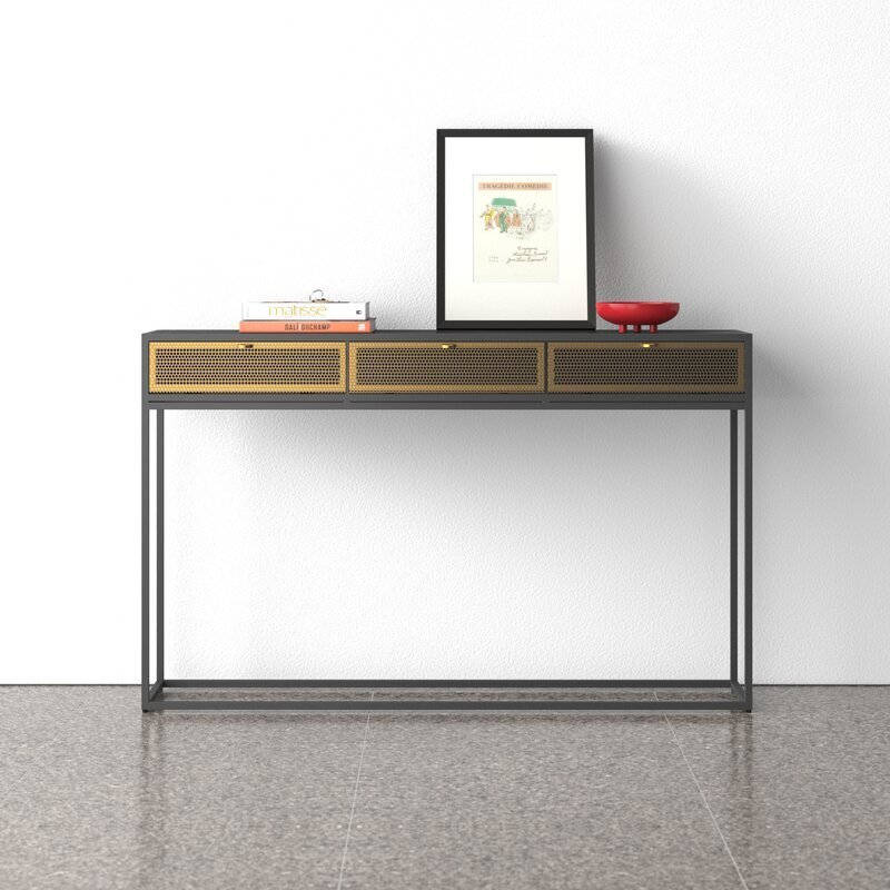 Premium console table with drawers