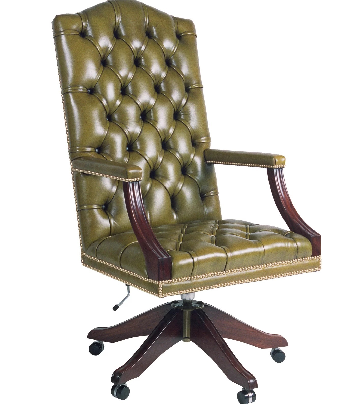 Premium green executive chair