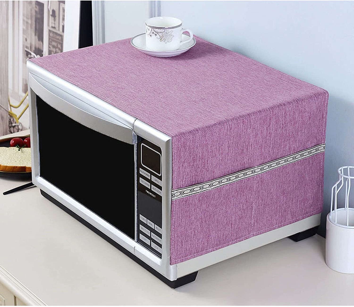 Purple Microwave Oven Cover