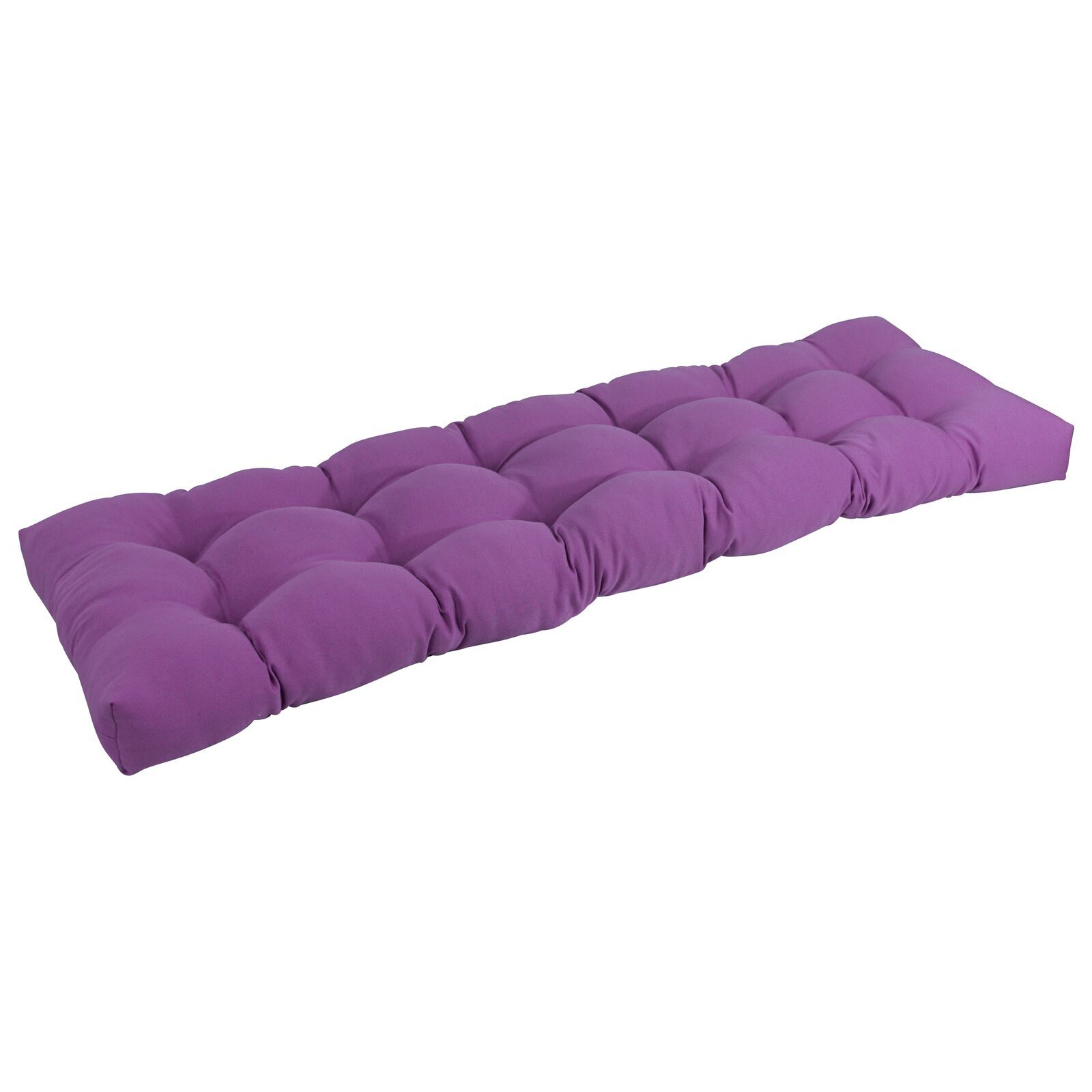 Quilted Purple Patio Furniture Cushion