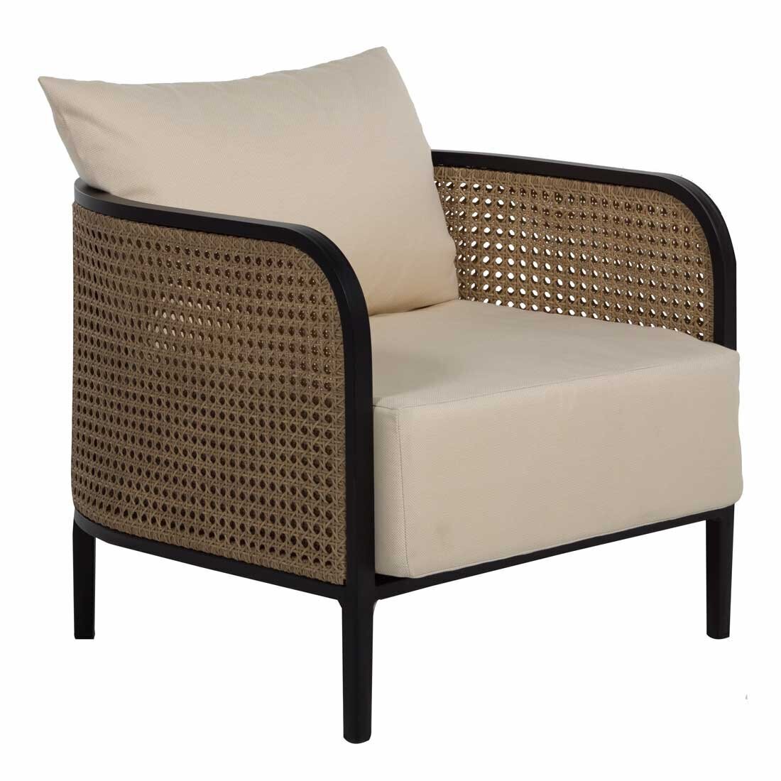 Rattan Armchair for Outdoors