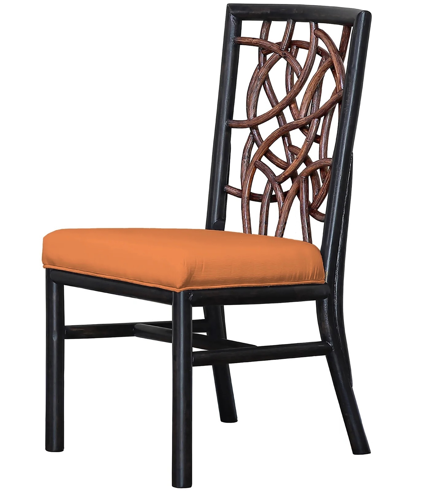 Rattan Frame Dining Chair