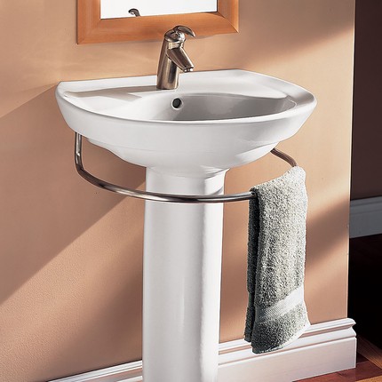 Pedestal Sinks With Towel Bar - Ideas on Foter