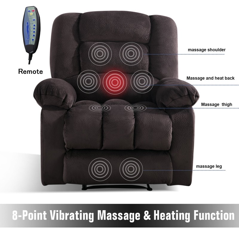 Reclining Heated Massage Chair