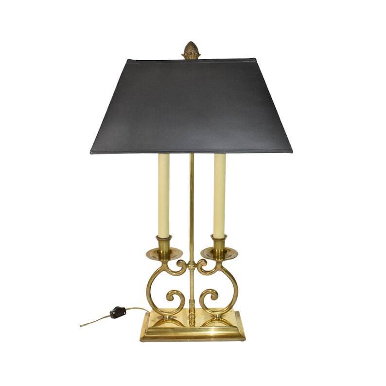 Rectangular Brass Lamp