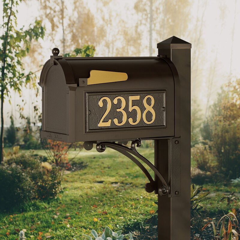 Regal Antique Style Bronze Mailbox 