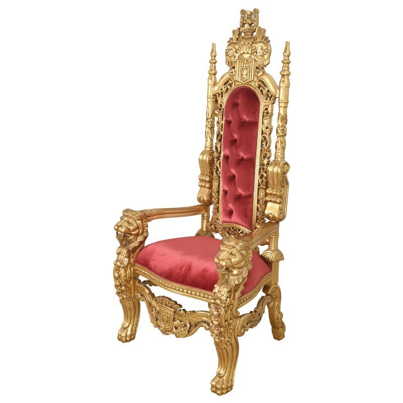Regal Lions Head Chair