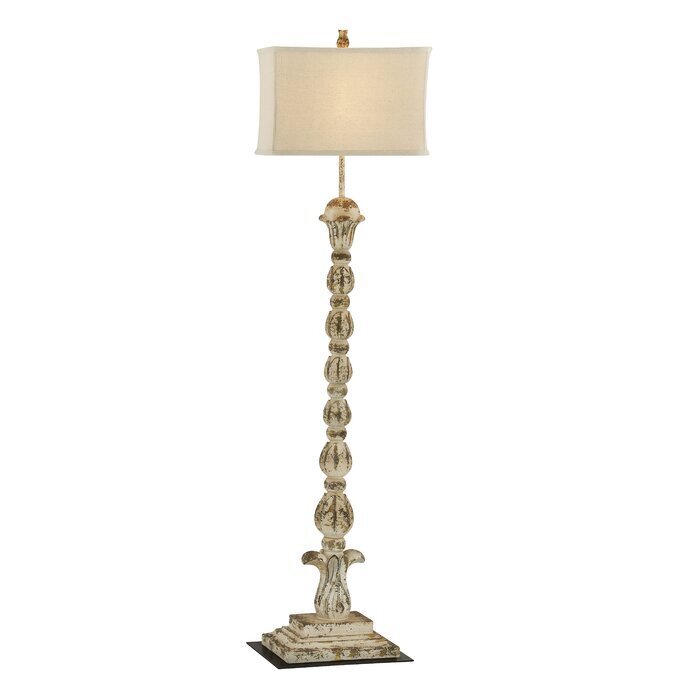 Resin French Country Floor Lamp