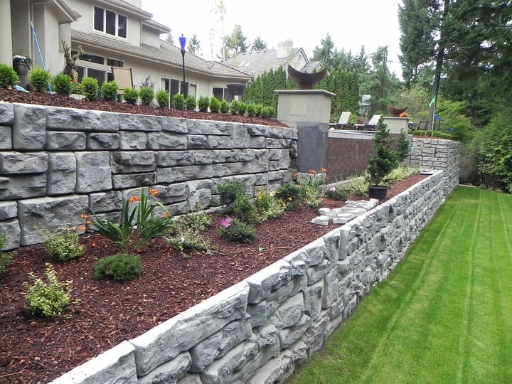 retaining wall garden bed retaining wall garden bed