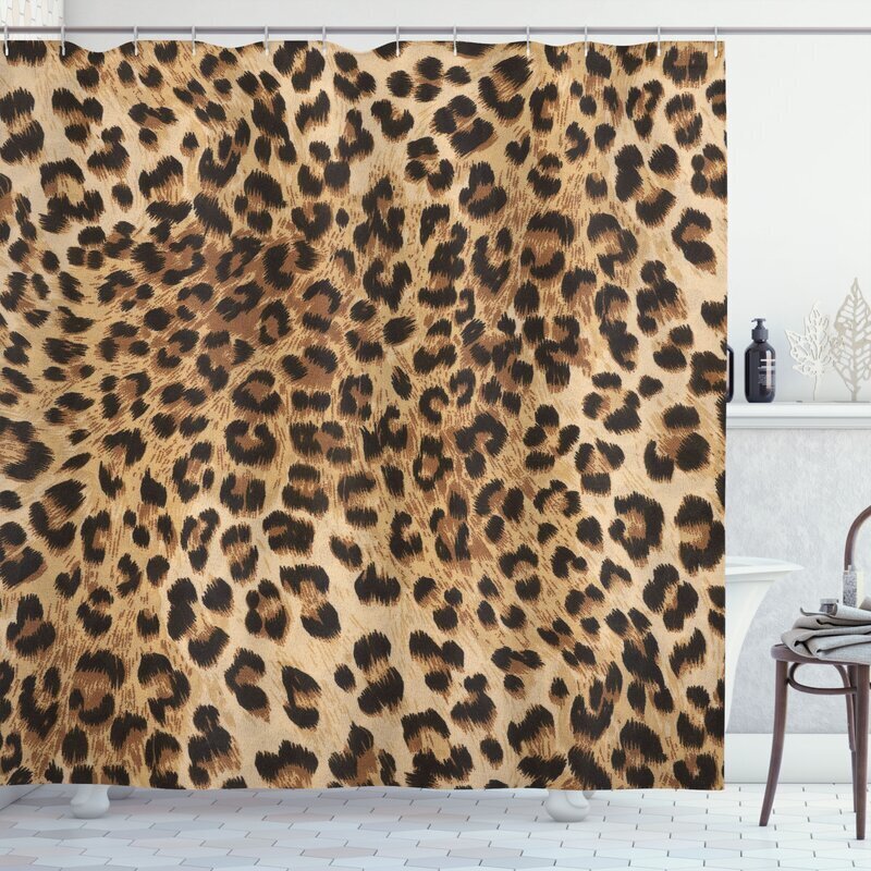 Rich Patterned Shower Curtain