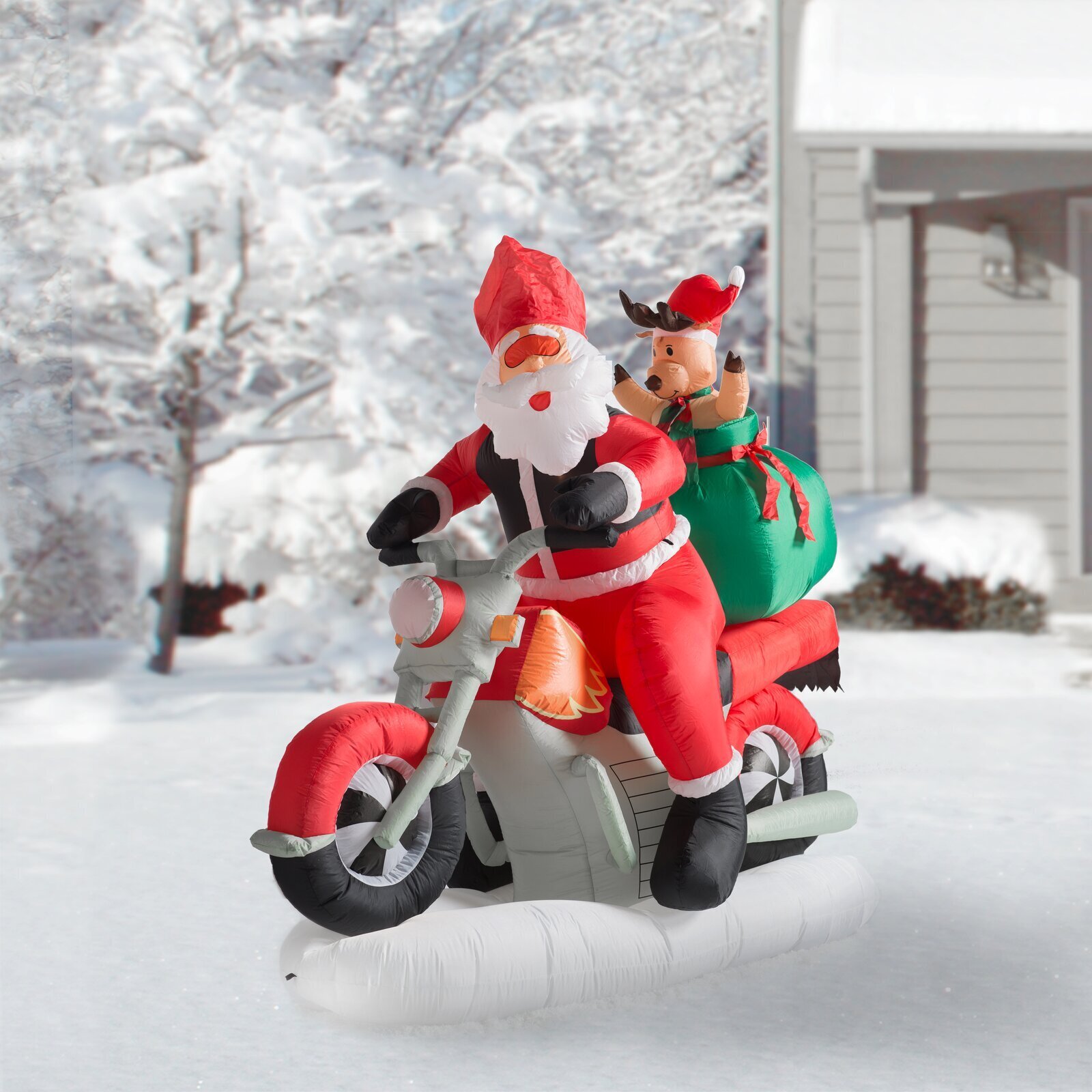 Rocking Santa on a Bike