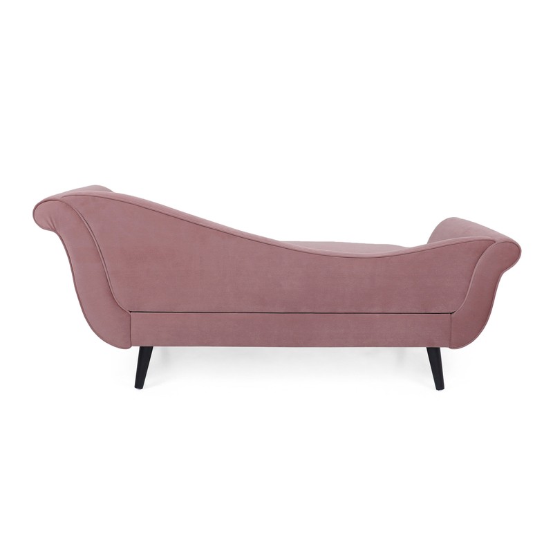 Roiled Arms Chaise Lounge