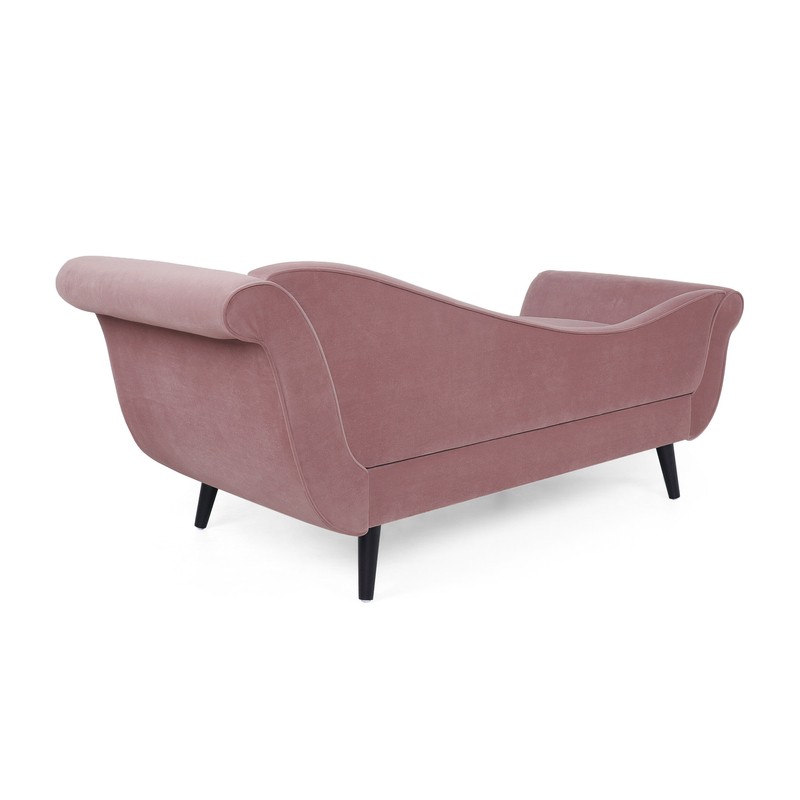 Roiled Arms Chaise Lounge