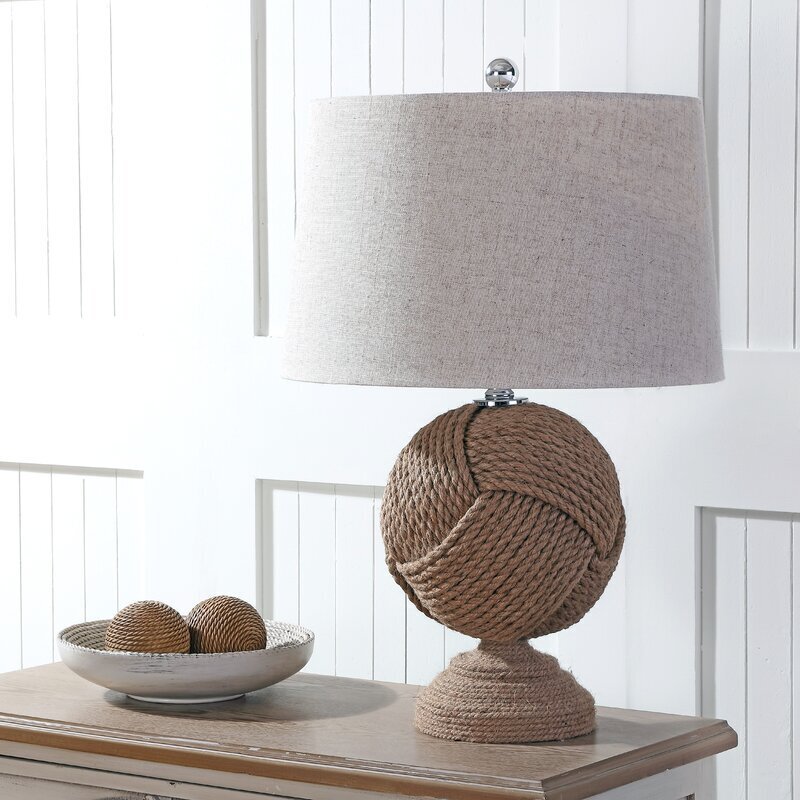 Rope table lamp base 