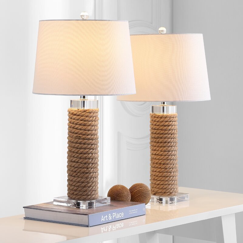 Rope table lamps
