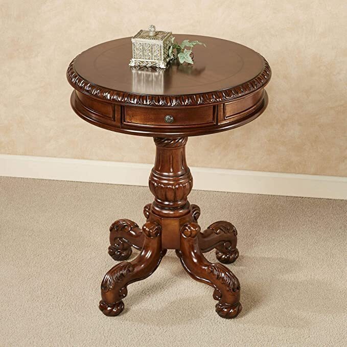 Round Antique Victorian Table