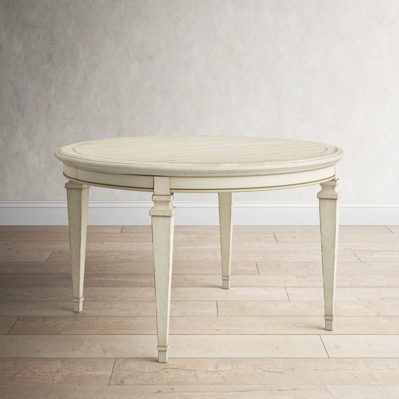 Round Dining Table With Leaf Extension
