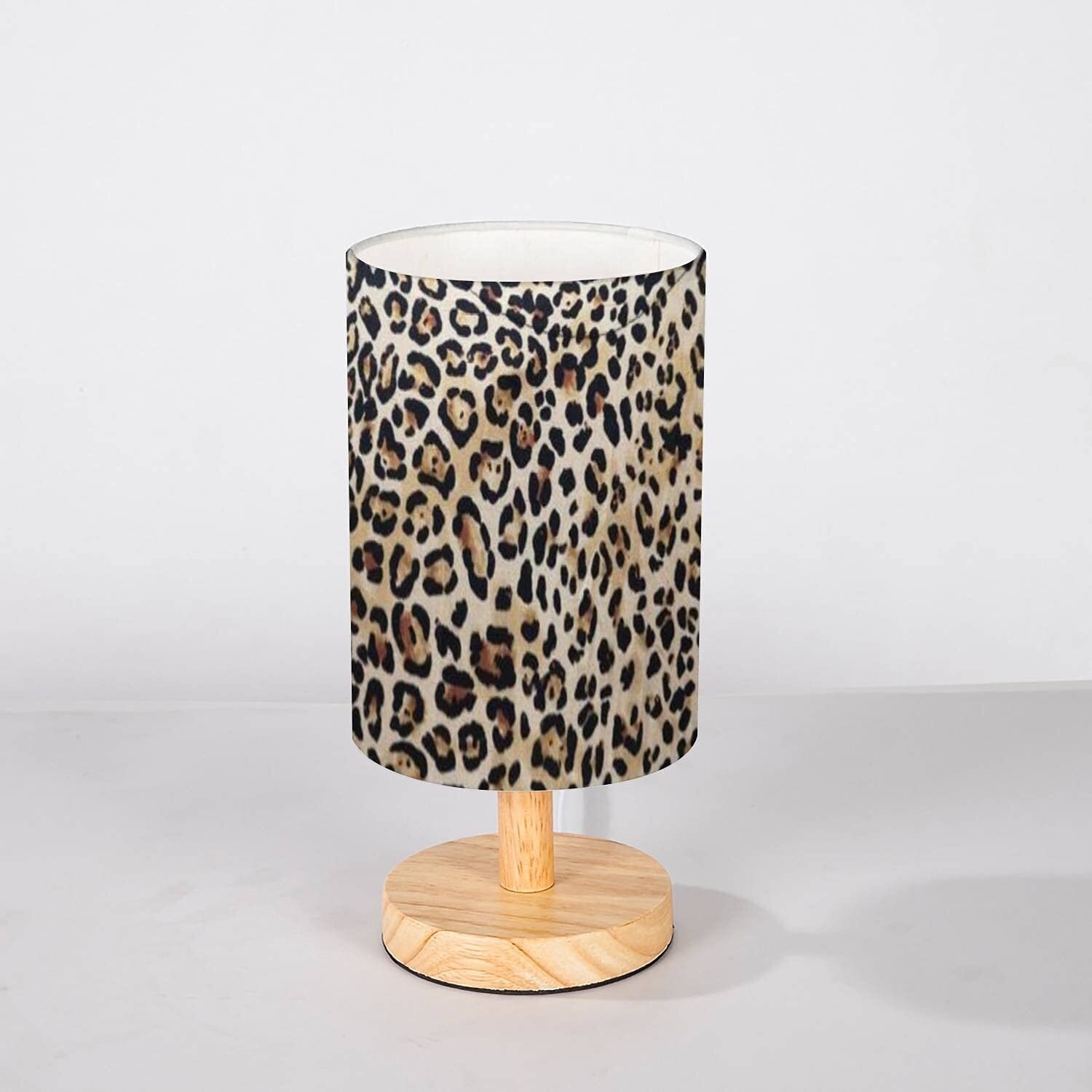 Round Leopard Lamp