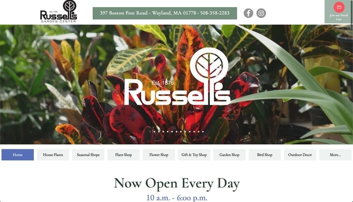 russells garden center russells garden center
