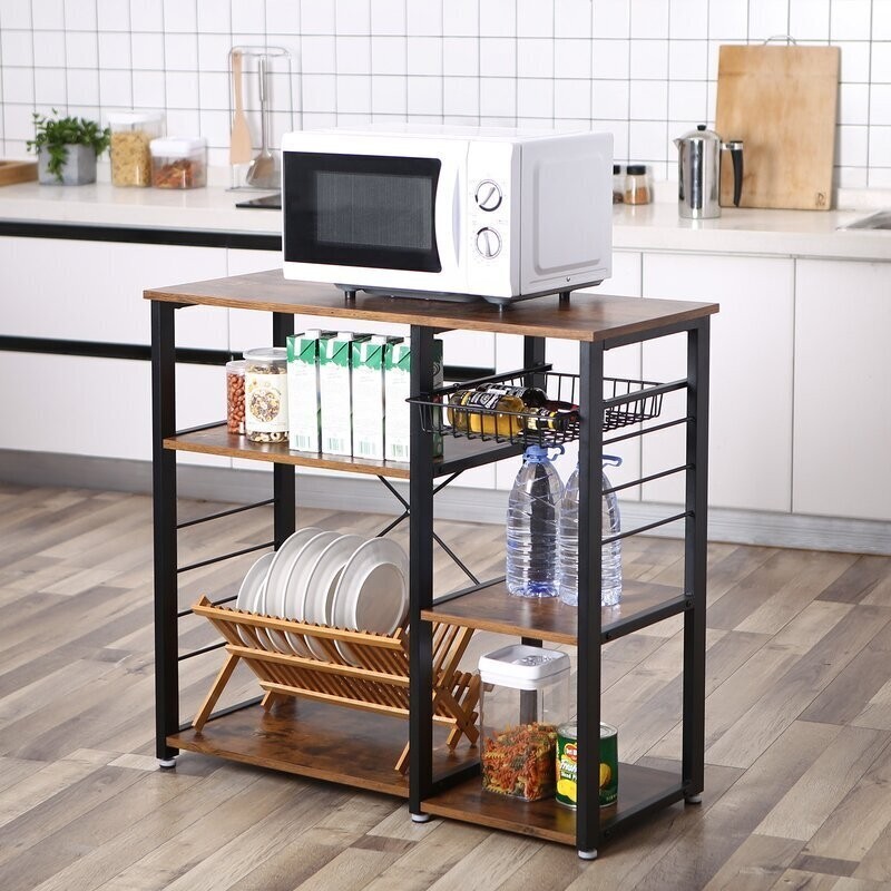 Rustic Microwave Cart - Ideas on Foter