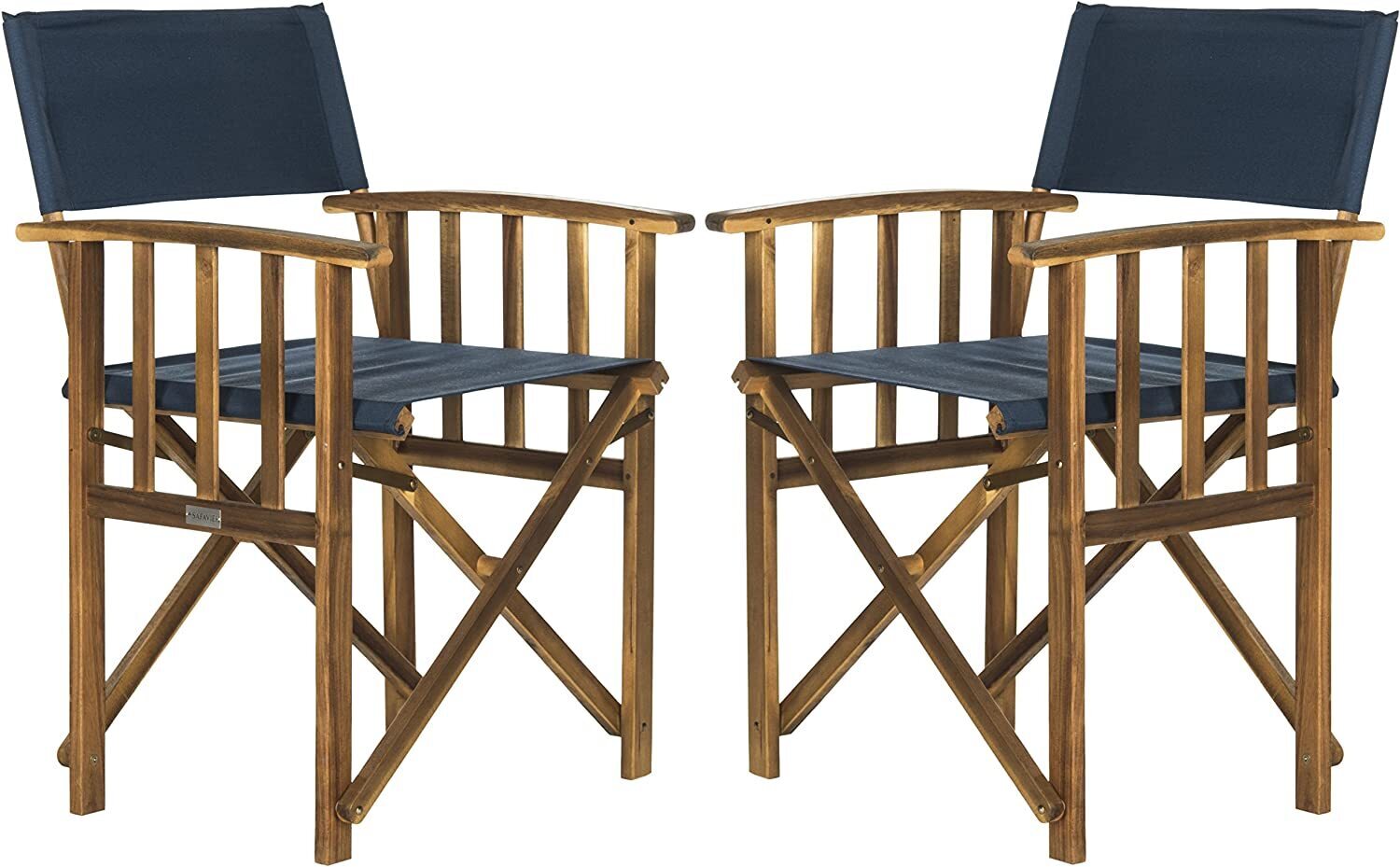 Rustic Pair of Director Chairs