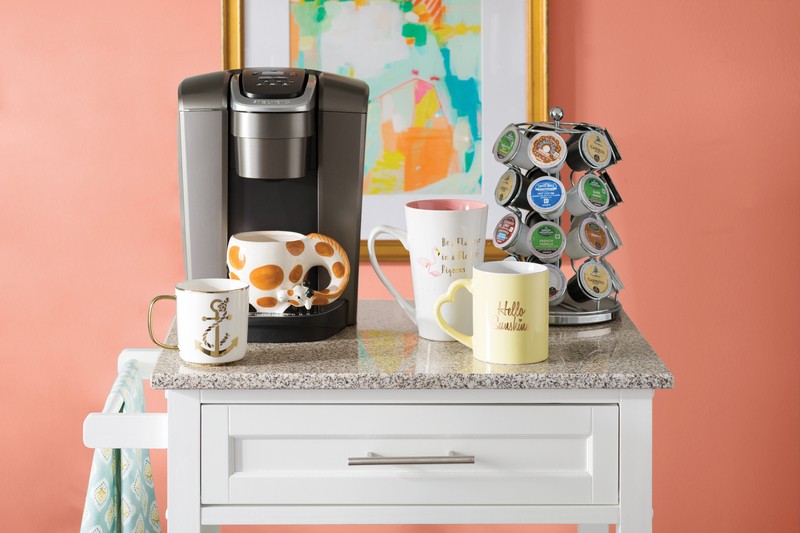Sariol 27'' Wide Rolling Kitchen Cart with Granite Top