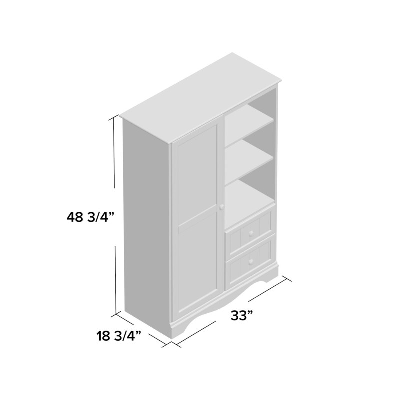 Savannah 33'' Wide Airmoire