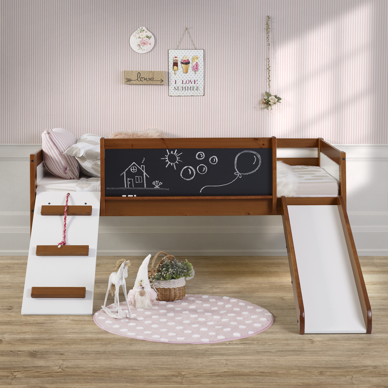 Schmid Twin Solid Wood Platform Loft Bed by Zoomie Kids