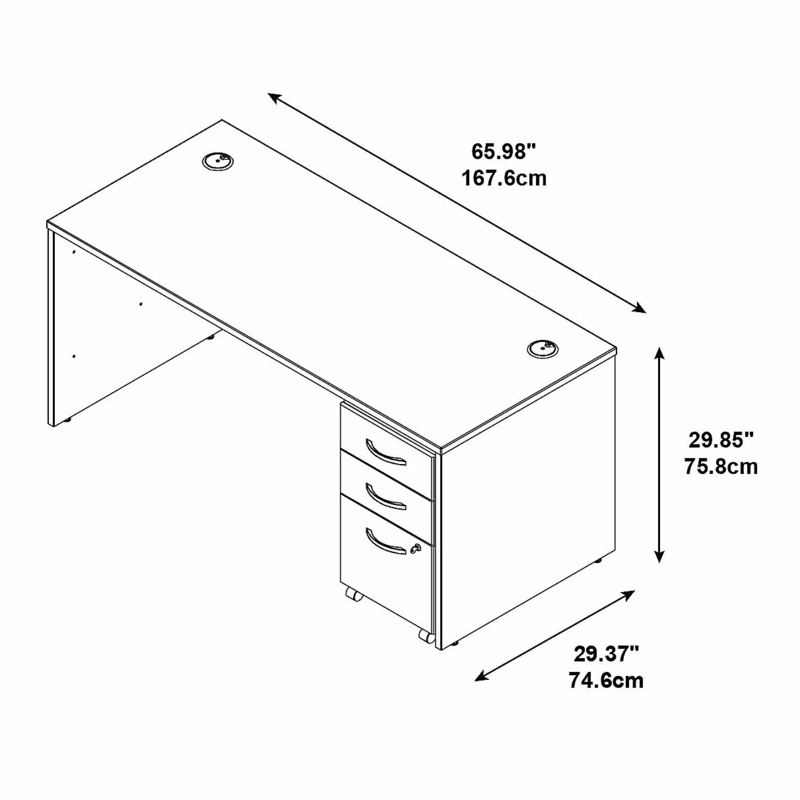 Desk With Locking Drawers - Ideas on Foter